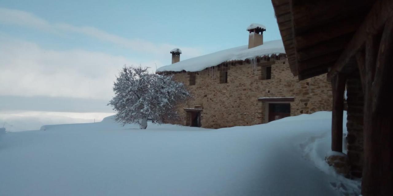 Masia El Cabrero Villarroya de los Pinares Bagian luar foto