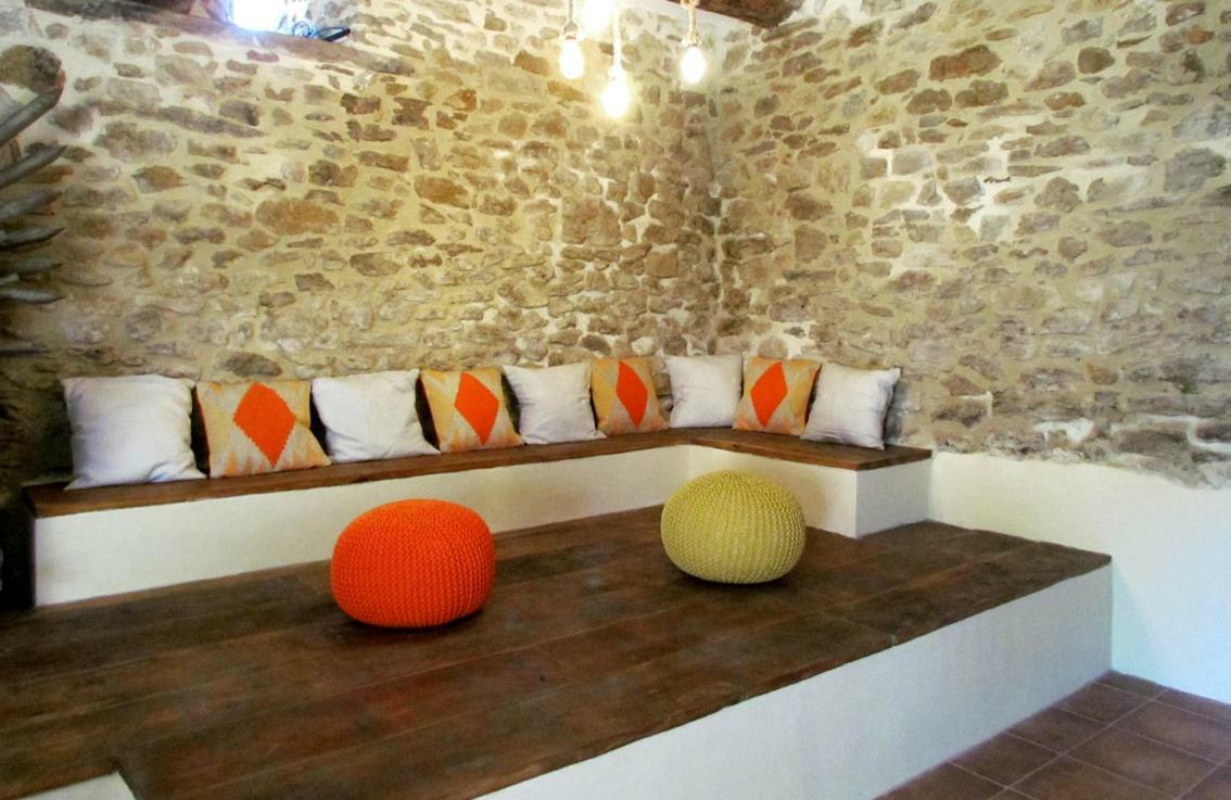 Masia El Cabrero Villarroya de los Pinares Bagian luar foto
