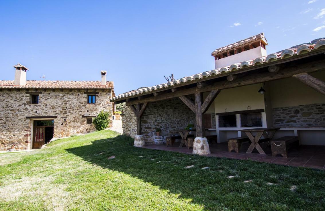 Masia El Cabrero Villarroya de los Pinares Bagian luar foto