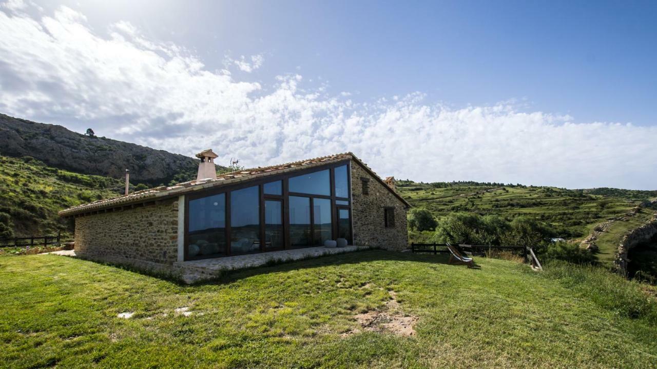 Masia El Cabrero Villarroya de los Pinares Bagian luar foto
