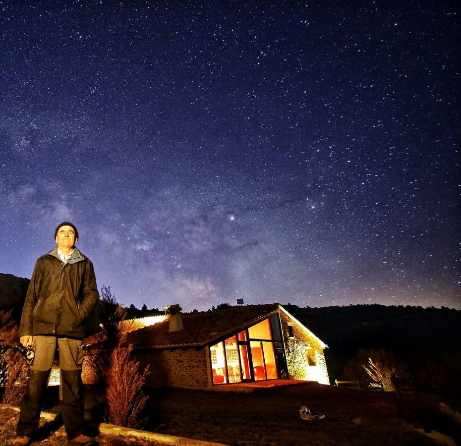 Masia El Cabrero Villarroya de los Pinares Bagian luar foto