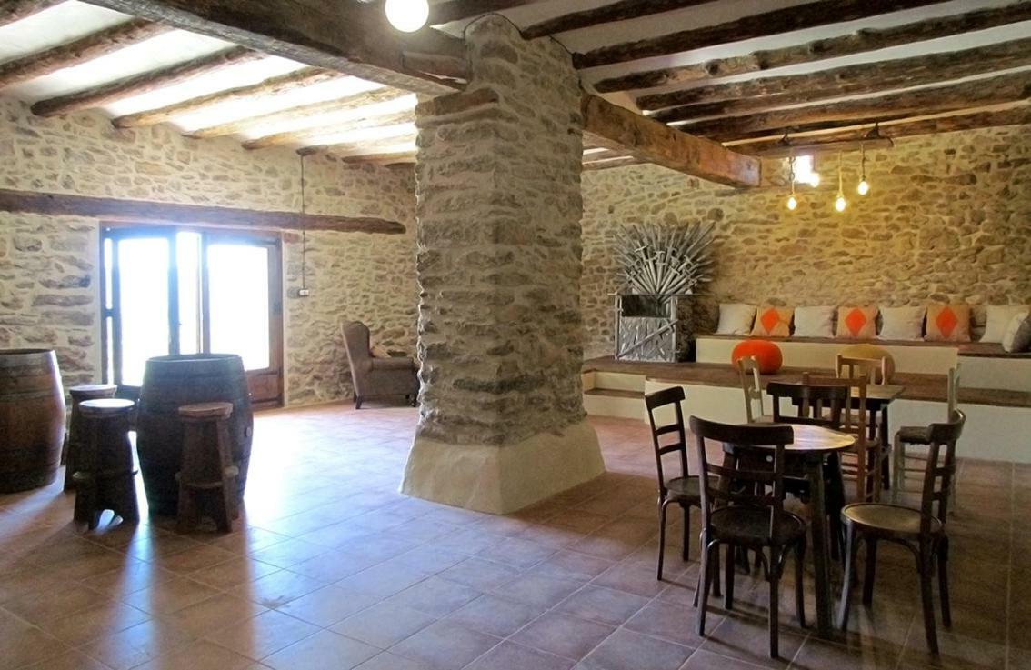 Masia El Cabrero Villarroya de los Pinares Bagian luar foto